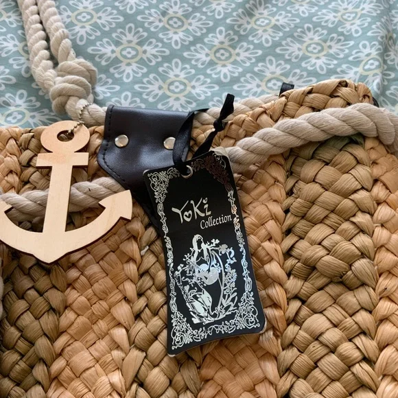 Yoki Collection Large straw Bag - Picture 3 of 5